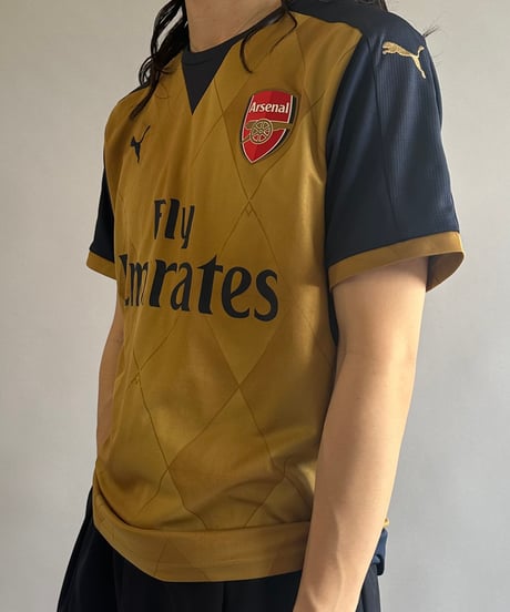 【USED 】Puma ARSENAL Soccer Shirt /240603-063