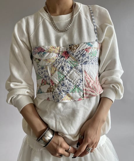 【RE;CIRCLE】 Re Corset Quilt /  240926-007