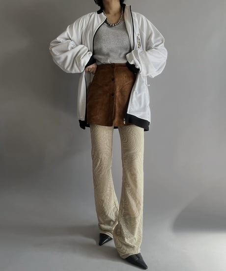 【USED 】I.AM. GIA Patterned Sheer Pants/ 240224-022