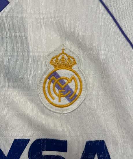 【USED】  Hummel 90's Real Madrid Soccer Shirt / 250607-018
