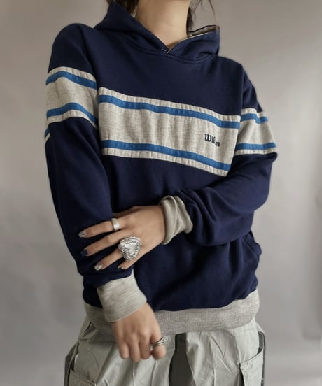 【USED】 Wilson Long Sleeved Sweat Shirt / 230128-028
