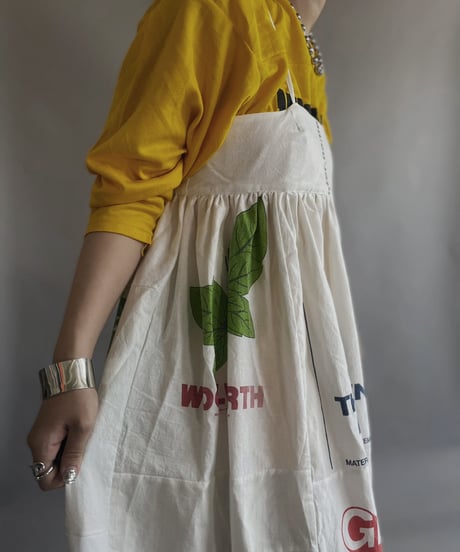 【RE;CIRCLE】RE Eco-Friendly Bag Camisole Long One-piece / 230525-015