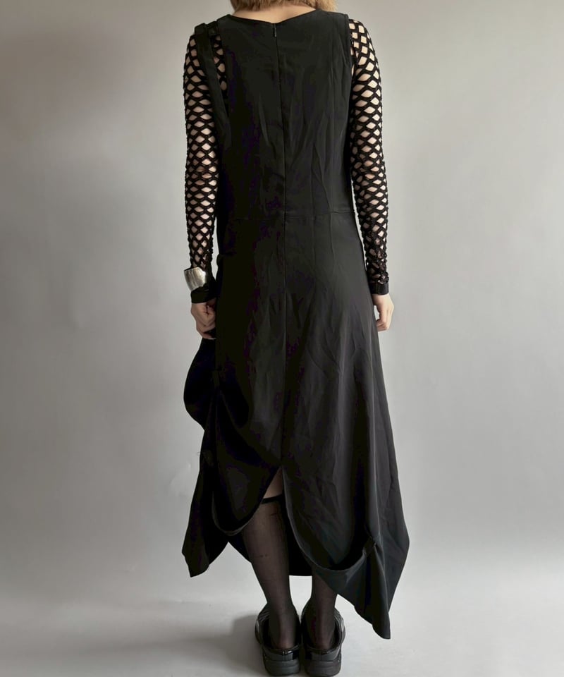 り*り様 frill sleeves one piece サイズS 黒 +トート USED】 N/S design One-Piece /250913-014 | THE