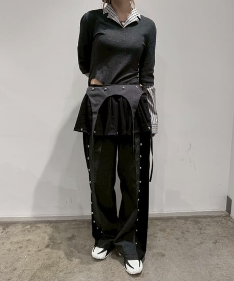 【RE;CIRCLE】 RE Suit Skirt/ 260219-026