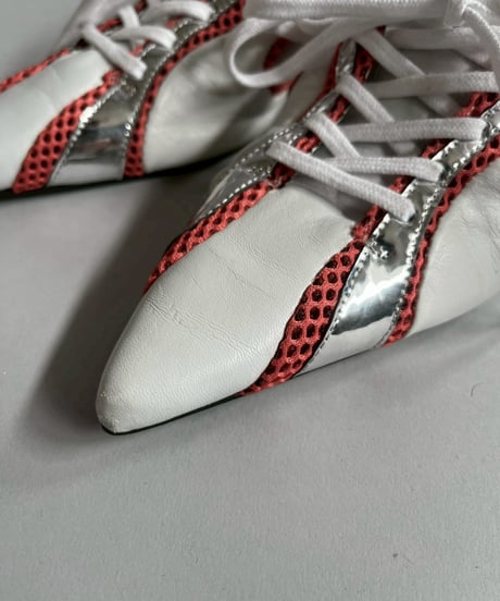 【USED】 23'ss ANCUTA SARCA Leather Mules SNKR / 251027-003