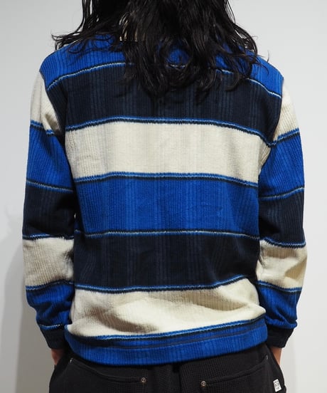 【USED】INVICTA Patterned Fleece Polo Shirt/240311-002
