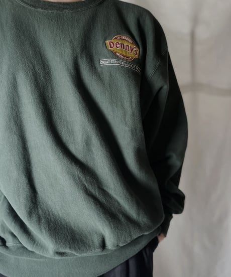 【USED】  Champion Reverse Weave Sweat Denny's/211116-047