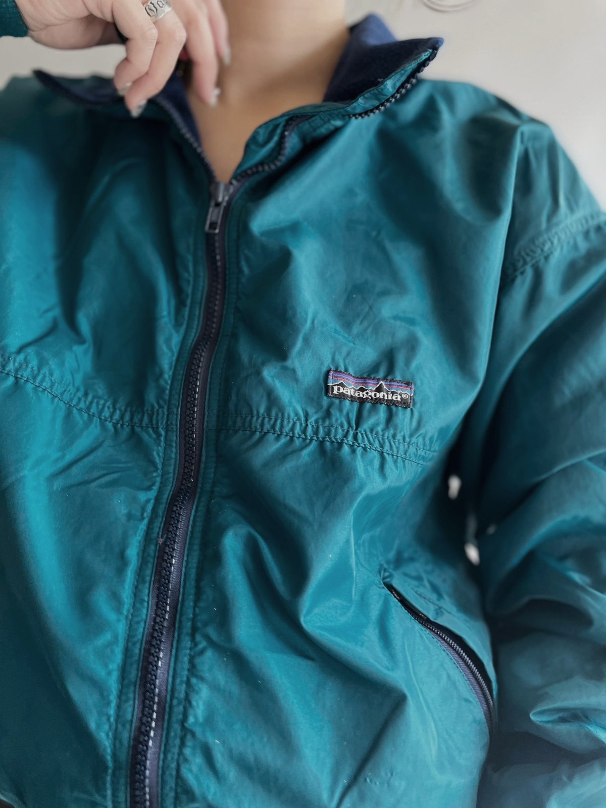 USED】80s Patagonia Shelled SYNCHILLA Jacket /