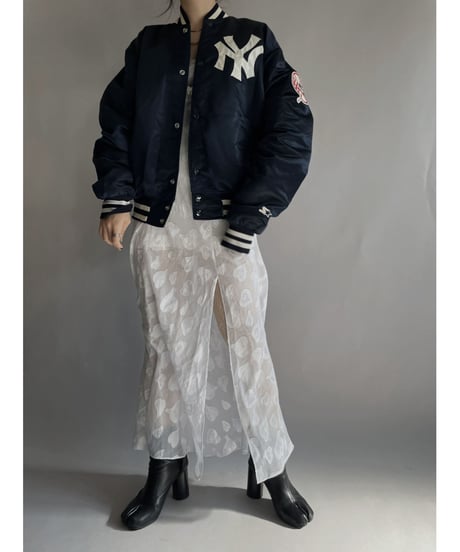 【USED】  NY Nylon Stadium Jacket / 221126-027