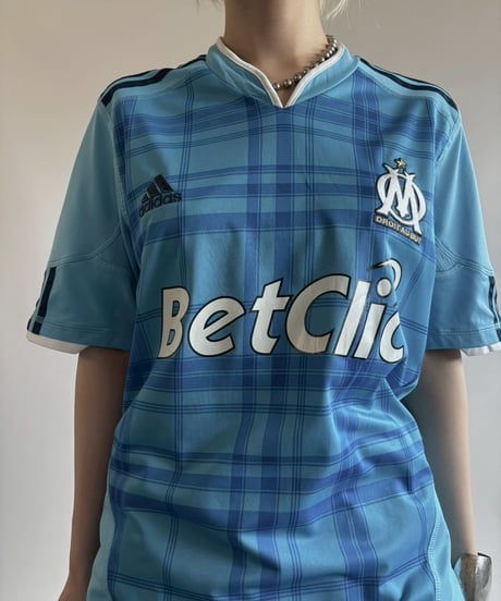 【USED】10~11's adidas Marseille Soccer Shirt / 250712-019