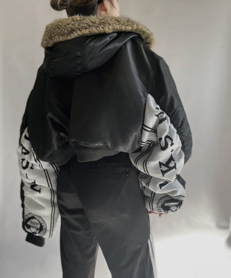 【RE;CIRCLE】 RE Short Soccer Muffler MA-1 / 230126-012