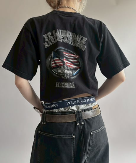 【USED】 Made In USA 07's HARLEY-DAVIDSON Tee / 260418-039