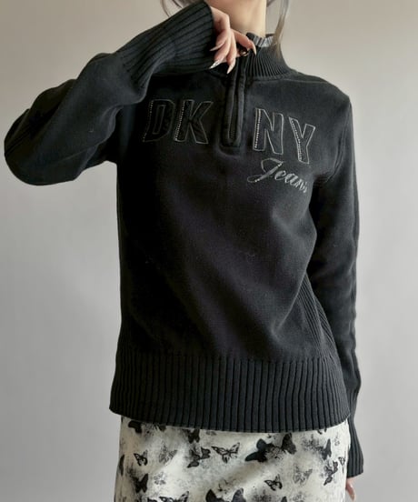 【USED】 DKNY JEANS Half Zip Top / 260314-014
