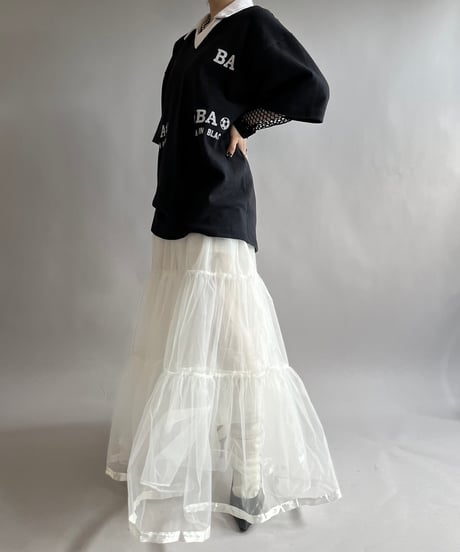 【USED】 L/S Mesh Top /240921-006