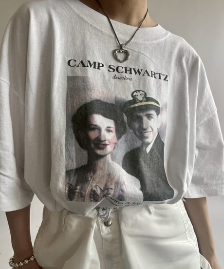 【USED】 90's Person Print T-Shirt /250503-006