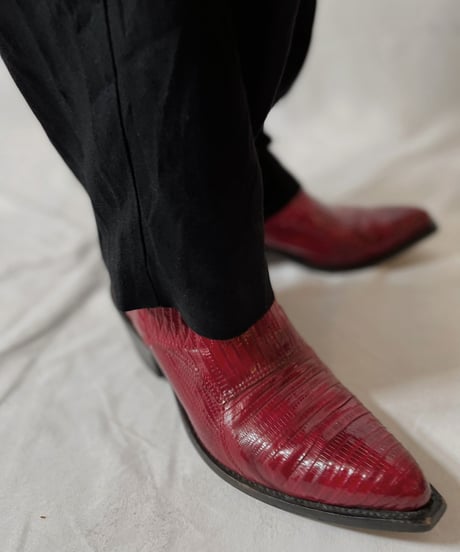 【USED】 Western  Leather Shoes/210826-004