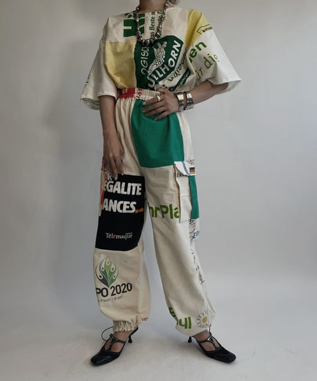 【RE;CIRCLE】 RE Eco-Friendly Bag Pants / 220707-002