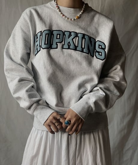 【USED】  Champion Reverse Weave Sweat HOPKINS/210516-006