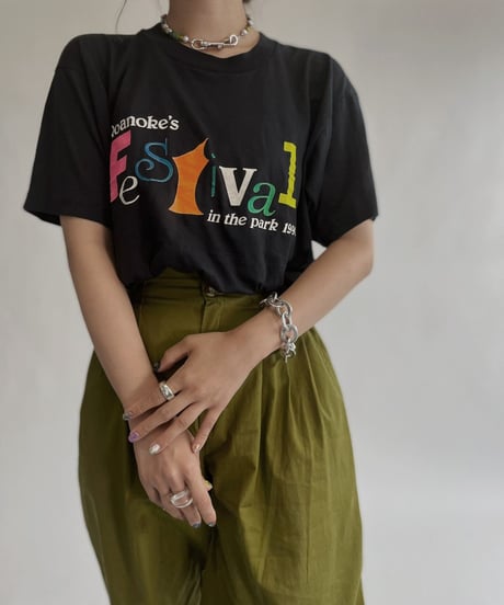 【USED】 '91 Roanoke's Festival Park T-shirt / 220827-027