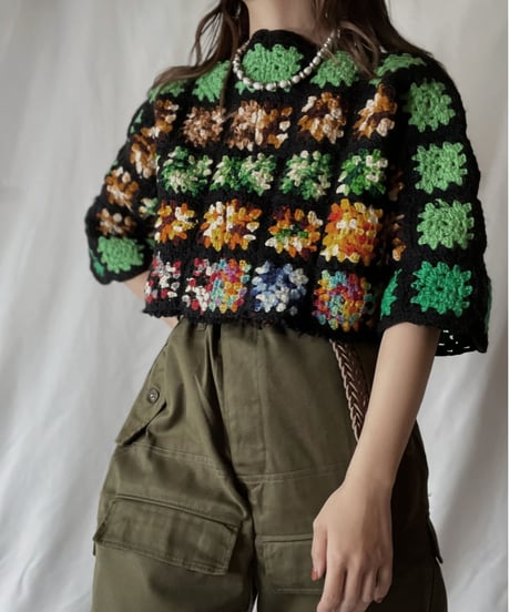 【RE;CIRCLE】 RE Ｇranny S/S Top②/211110-016