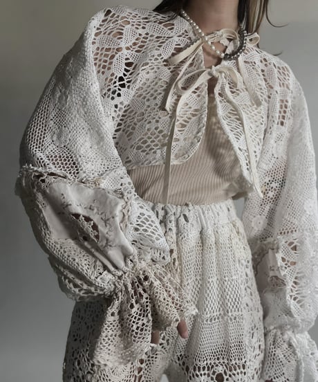 【RE;CIRCLE】 RE Crochet Bolero / 220623-018