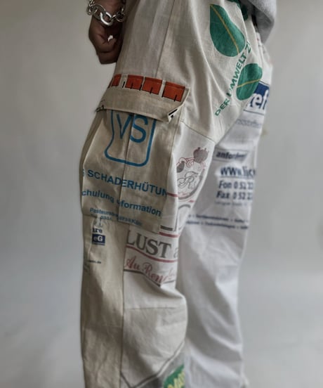 【RE;CIRCLE】 RE Eco-Friendly Bag Draw Cord Pants / 220825-021