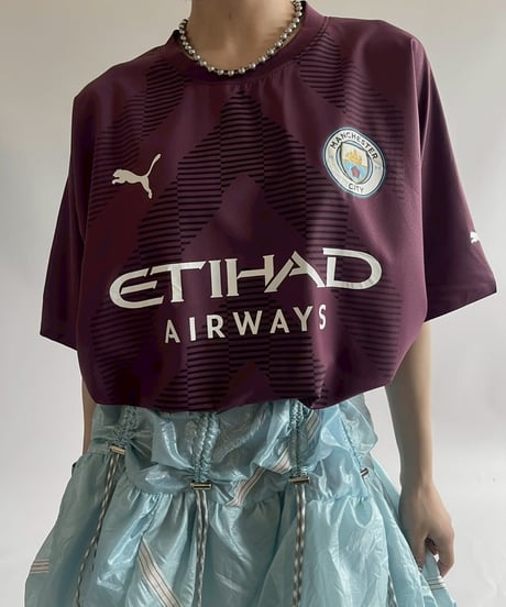 【USED】 Puma Manchester City Soccer Shirt / 250712-016