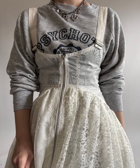【RE;CIRCLE】 Re Parachute Lace Jump Skirt/ 250320-002