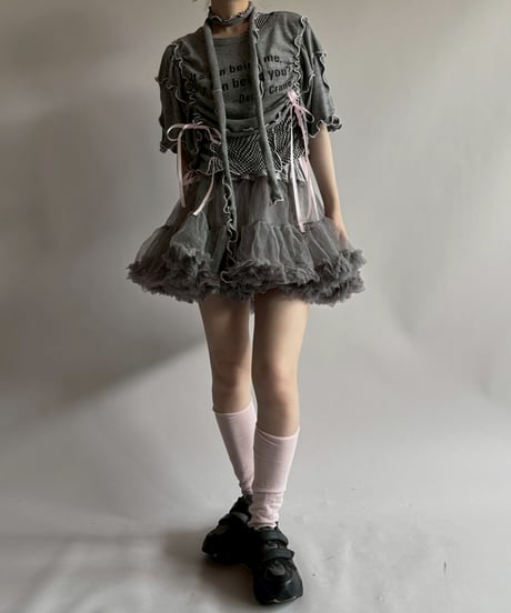 【RE;CIRCLE】 RE Mellow Top + Tank Top + Tie / 250710-010