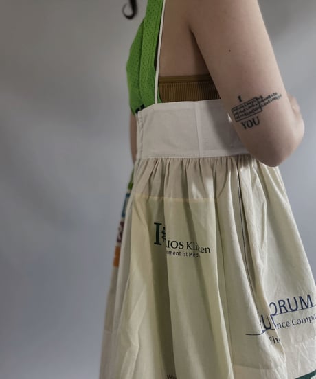 【RE;CIRCLE】RE Eco-Friendly Bag Camisole Long One-piece / 230727-019