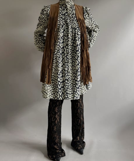 【USED】 Fringe Vest / 231009-026