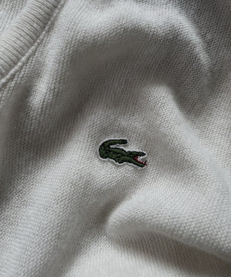 【USED】   LACOSTE Knit Top③/211126-009