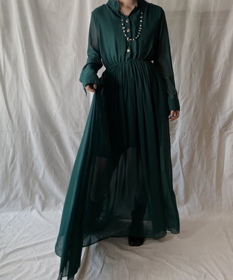 【USED】  Poly EURO Dress⑥/210407-029