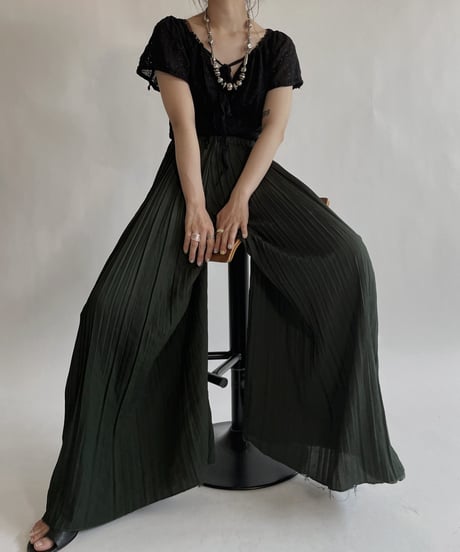 【USED】 Pleats Pants / 220528-018