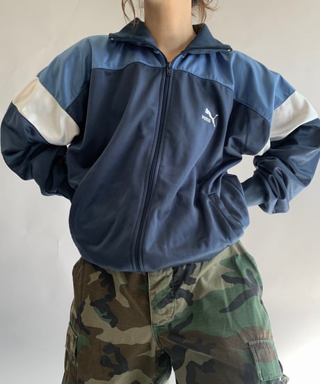【USED】  80's Puma Jersey Top/241116-026