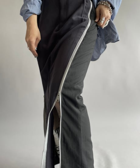 【RE;CIRCLE】 Re Front Zip Skirt/ 241003-016