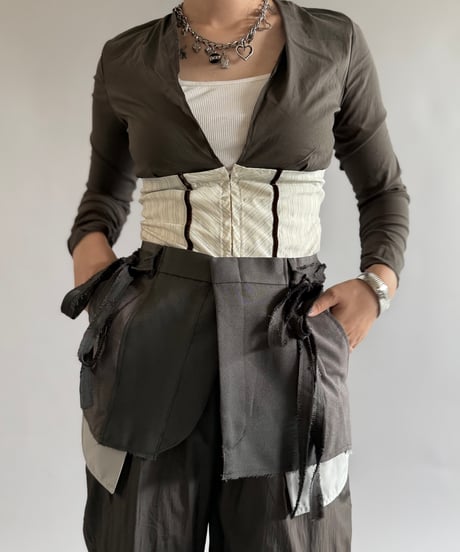 【RE;CIRCLE】 Re Suit Skirt / 250918-002