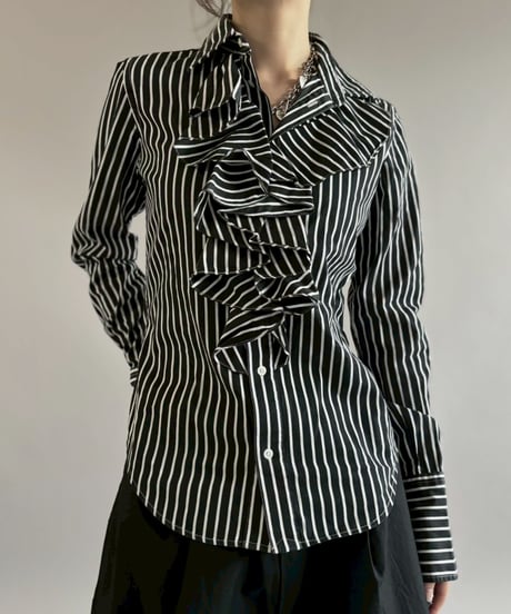 【USED】 Ralph Lauren Frill Shirt / 260321-003