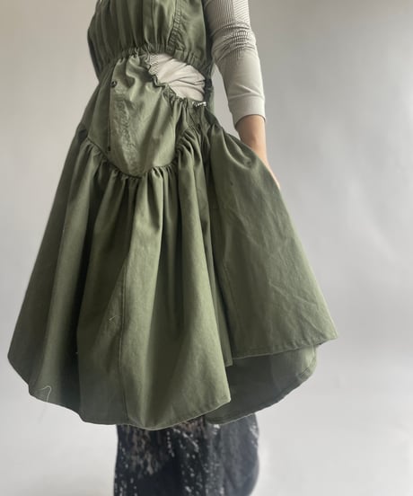 【RE;CIRCLE】 RE ARMY Gather Middle One-piece / 260326-001