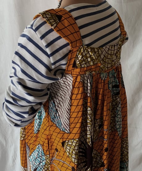 【USED】 African Batik One-piece①/210428-001