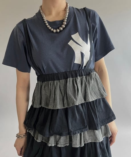【USED】 Made in USA 80's Screen Stars New York Yankees T-Shirt /240720-016