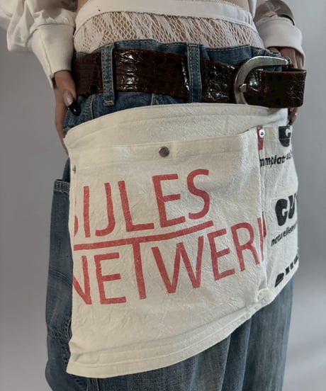 【RE;CIRCLE】 Re Eco Bag Apron /  260413-008