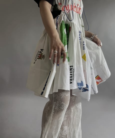 【RE;CIRCLE】RE Eco-Friendly Bag Code Camisole Middle One-piece / 240516-033