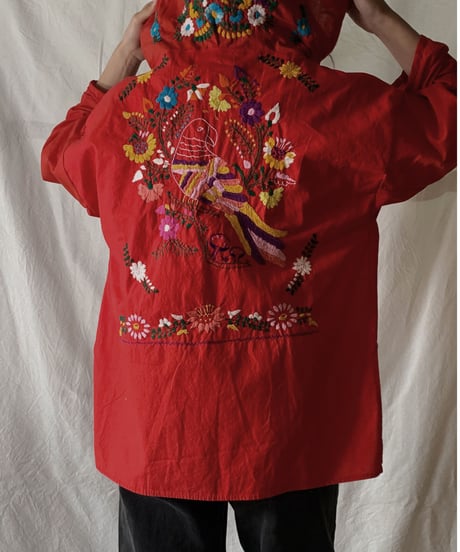 【RE;CIRCLE】RE Embroidery Ethnic Mexican Parker ⑨ /210601-012