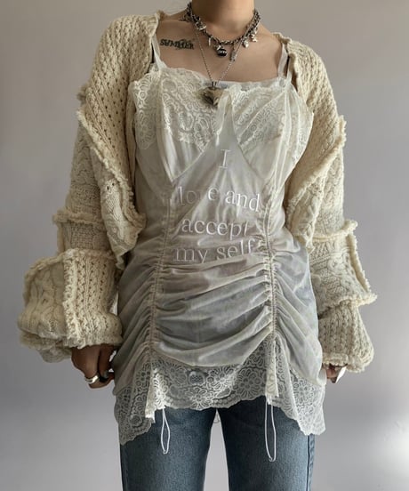 【RE;CIRCLE】 Non asleep cami  /  241024-041