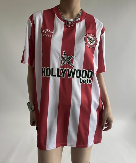 【USED】 UMBRO 21~22's Brentford GHODOS Soccer Shirt/ 250607-034