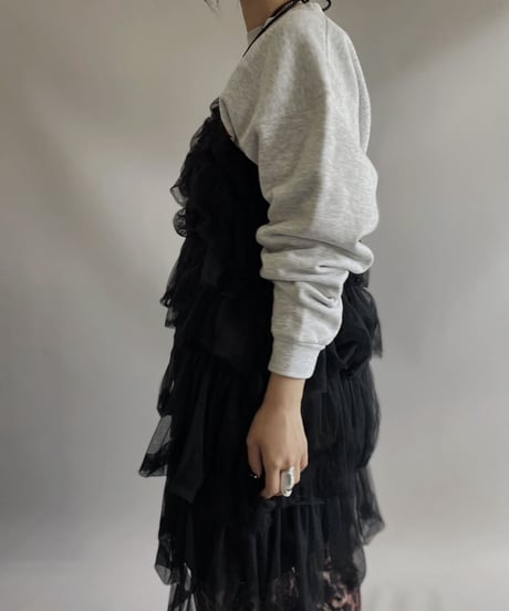 【USED】 Sheer Tiered Top / 230923-003
