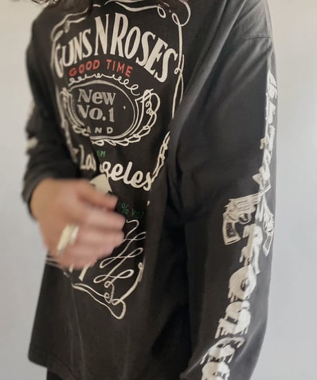【USED】  Band T-shirt GUNS・N'・ROSES 1991s /230703-015