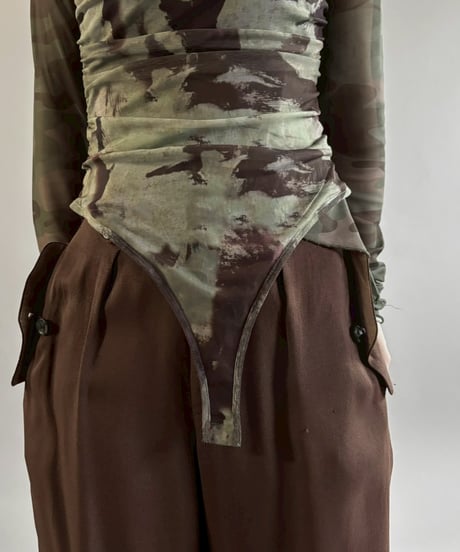 【USED】 Design Camisole Leotard / 260221-001