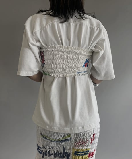 【RE;CIRCLE】RE Eco-Friendly Bag Shirring Tube Top / 230622-022